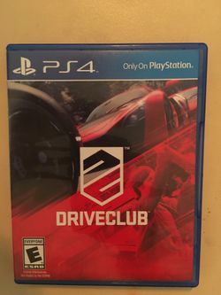 Sony PlayStation ps4 driveclub