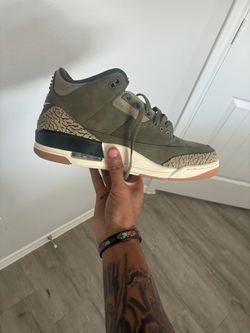 Air Jordan 3 Olive Green