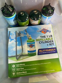 Propane refill kit