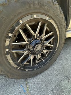Terra raider tire with rims