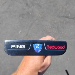 Golf Clubs! Ping Redwood ZB Milled Putter! Rare!