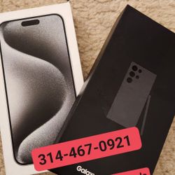 iPhone 15 & Samsung