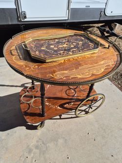 Vintage Italian bar cart