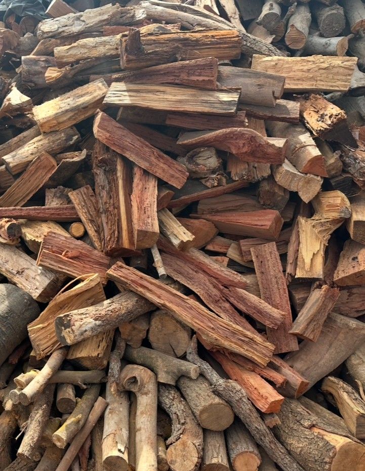 Dry Split Almond Mix Firewood!!!Ready Too Burn Seasoned Wood!!!