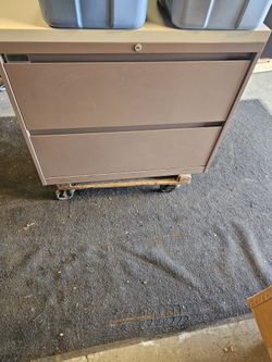 2 Draw lateral file cabinet