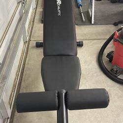 Fitness Reality Adjustable Weight Bench