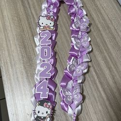 Hello Kitty Graduation Lei