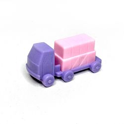 Purple & Pink Dump Truck Toy from Vintage 1996 Mattel “Kelly, Baby Sister of Barbie, Nursery School #67535”