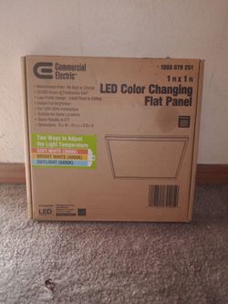 Led Color Changing Flat Panel 1ft X 1ft