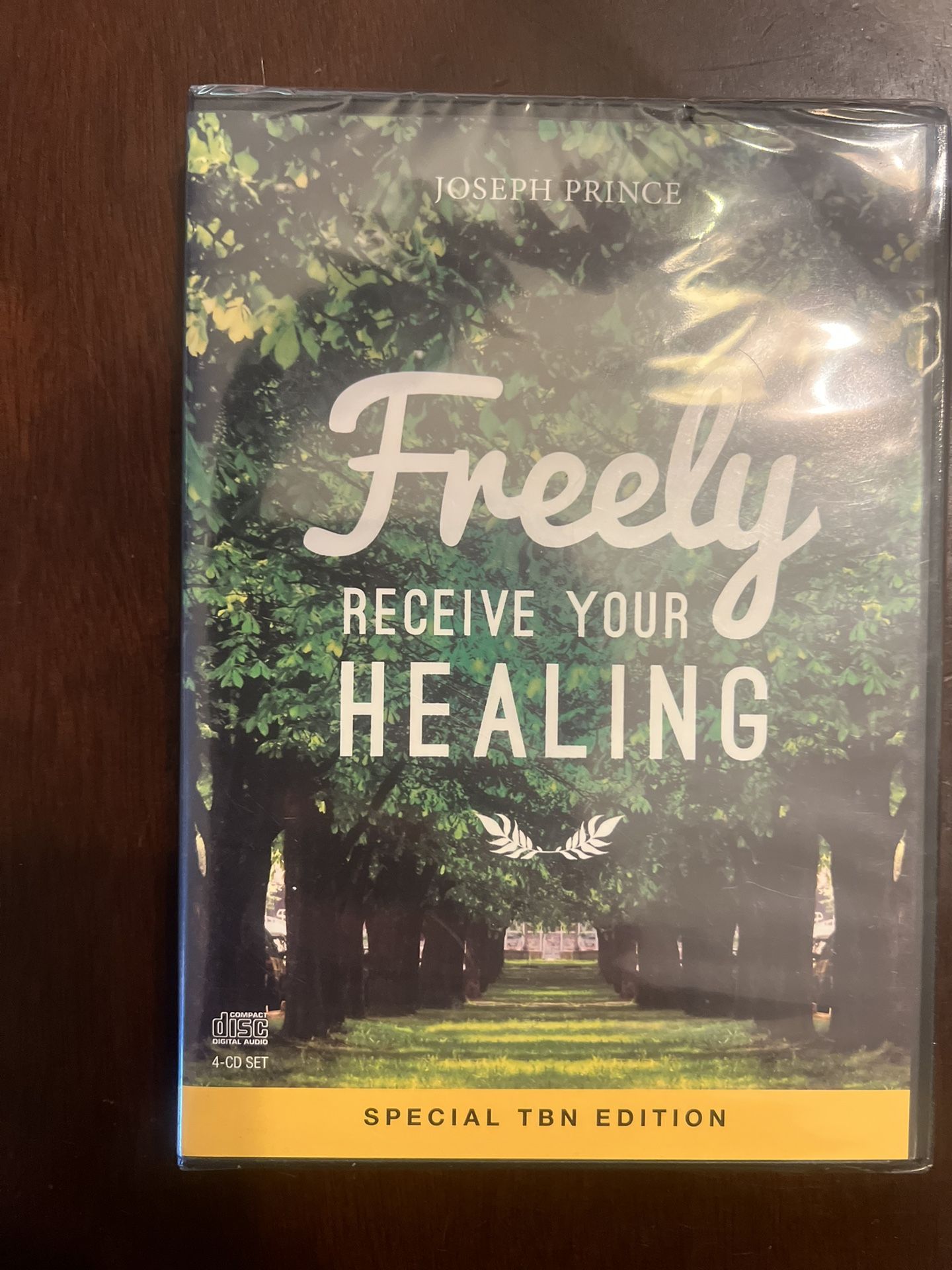 Joseph Prince: Freely Receive Your Healing (4-CD Set) - New & Sealed