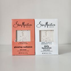 2 Shea Moisture Bar Soap