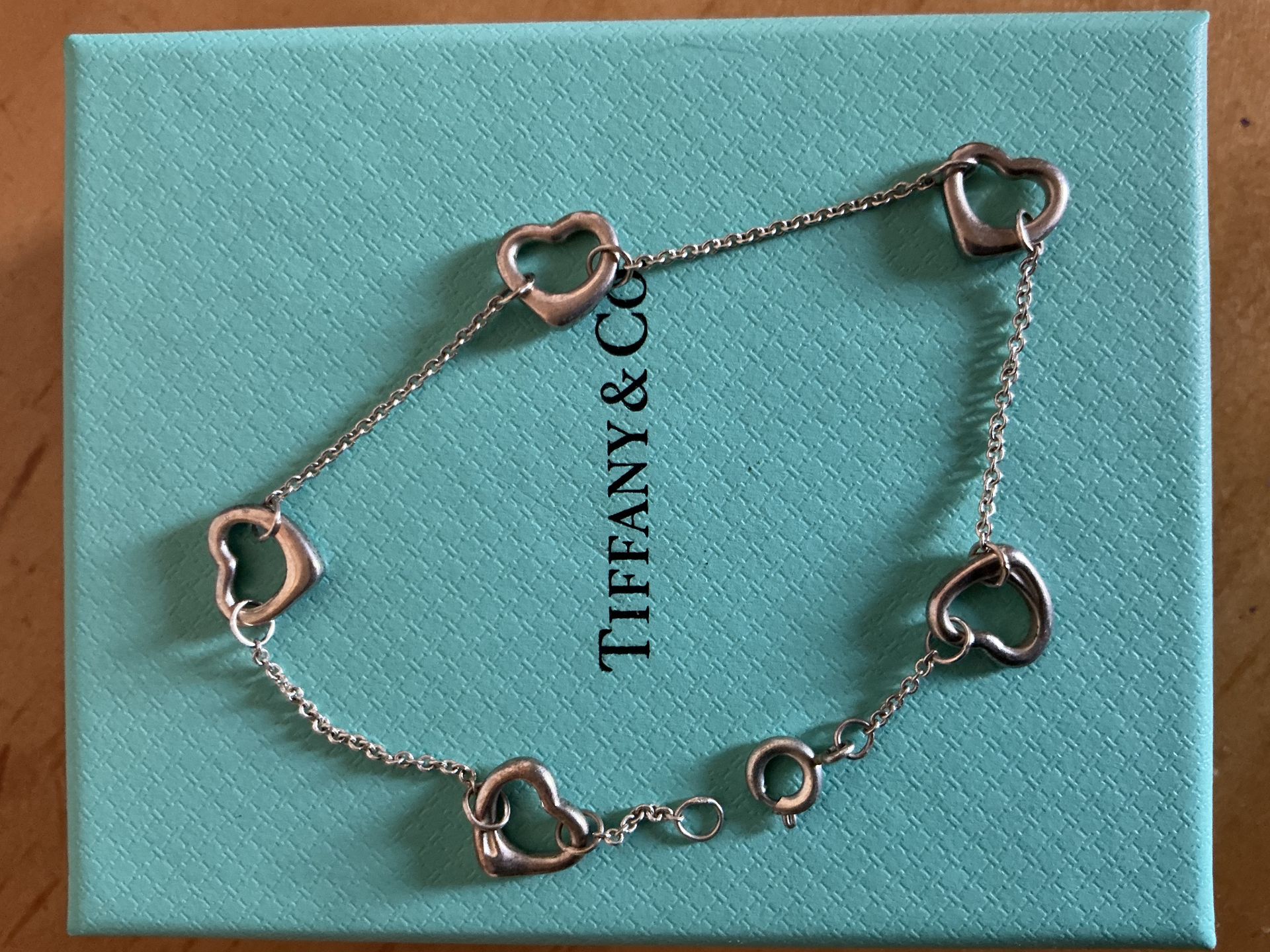 Tiffany & Co heart bracelet
