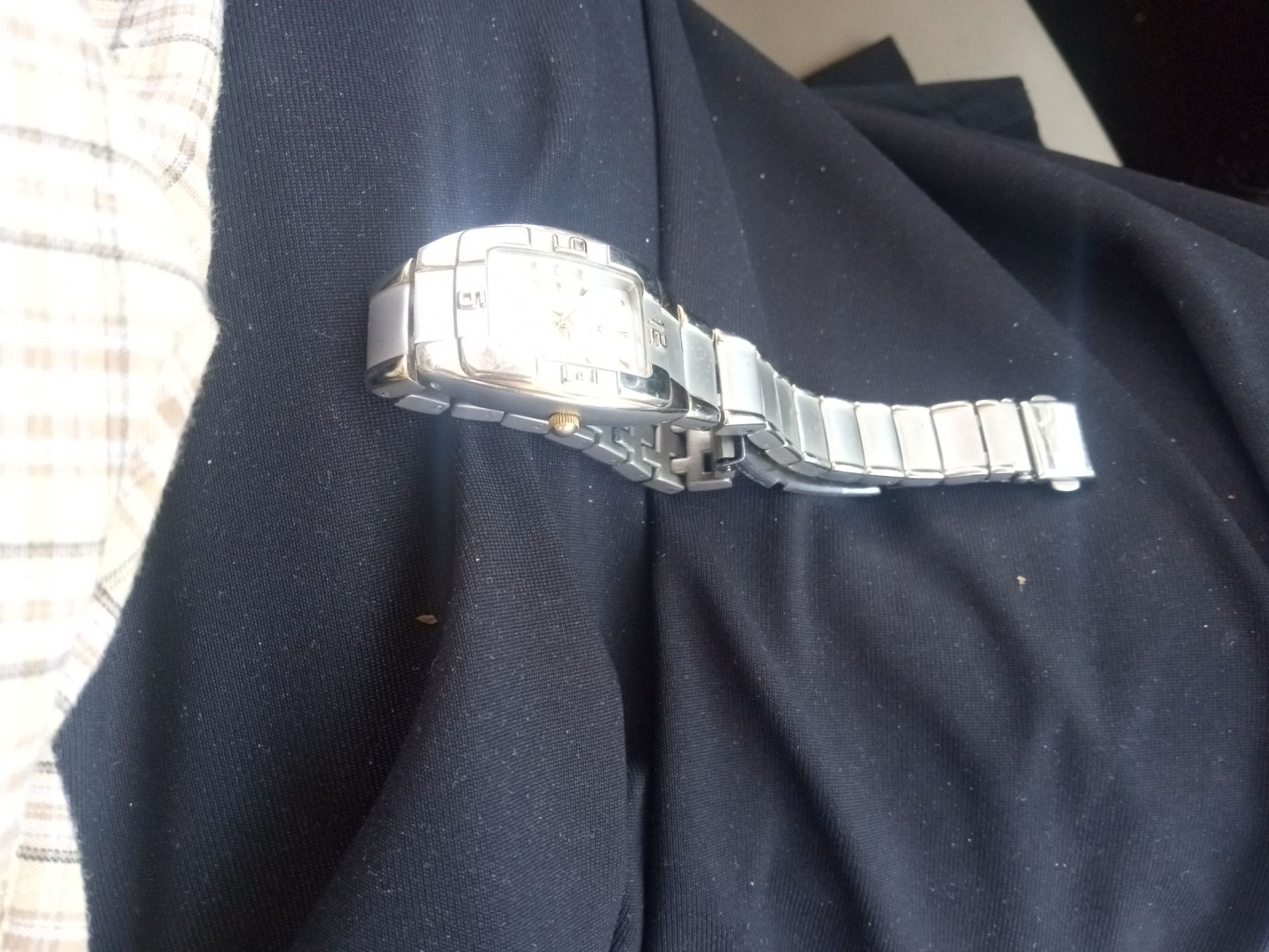 Watch silver band