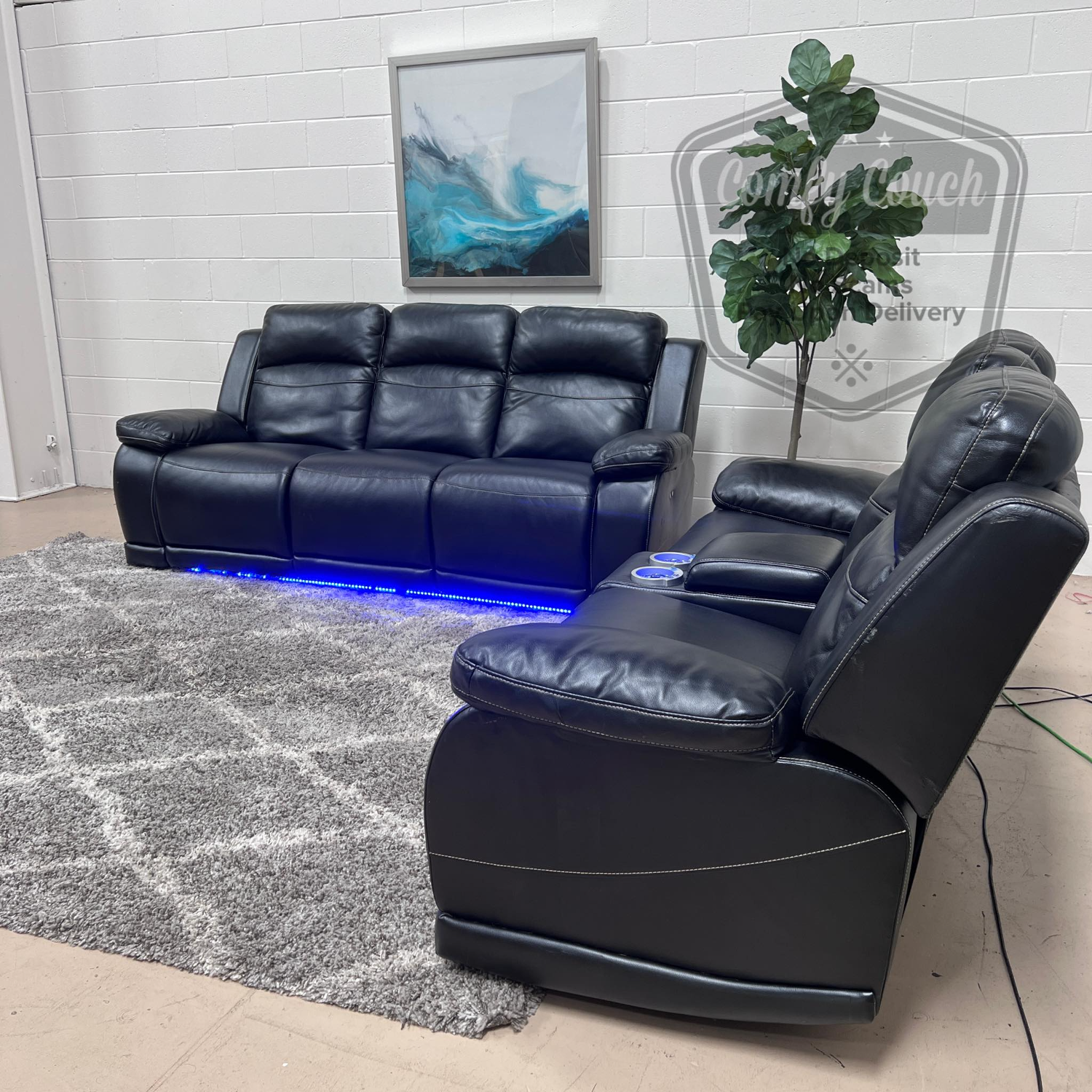 🛋️ Beautiful Recliner sofa & Loveseat Set!!(Delivery Available!! )