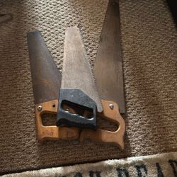 3 Hand Saws