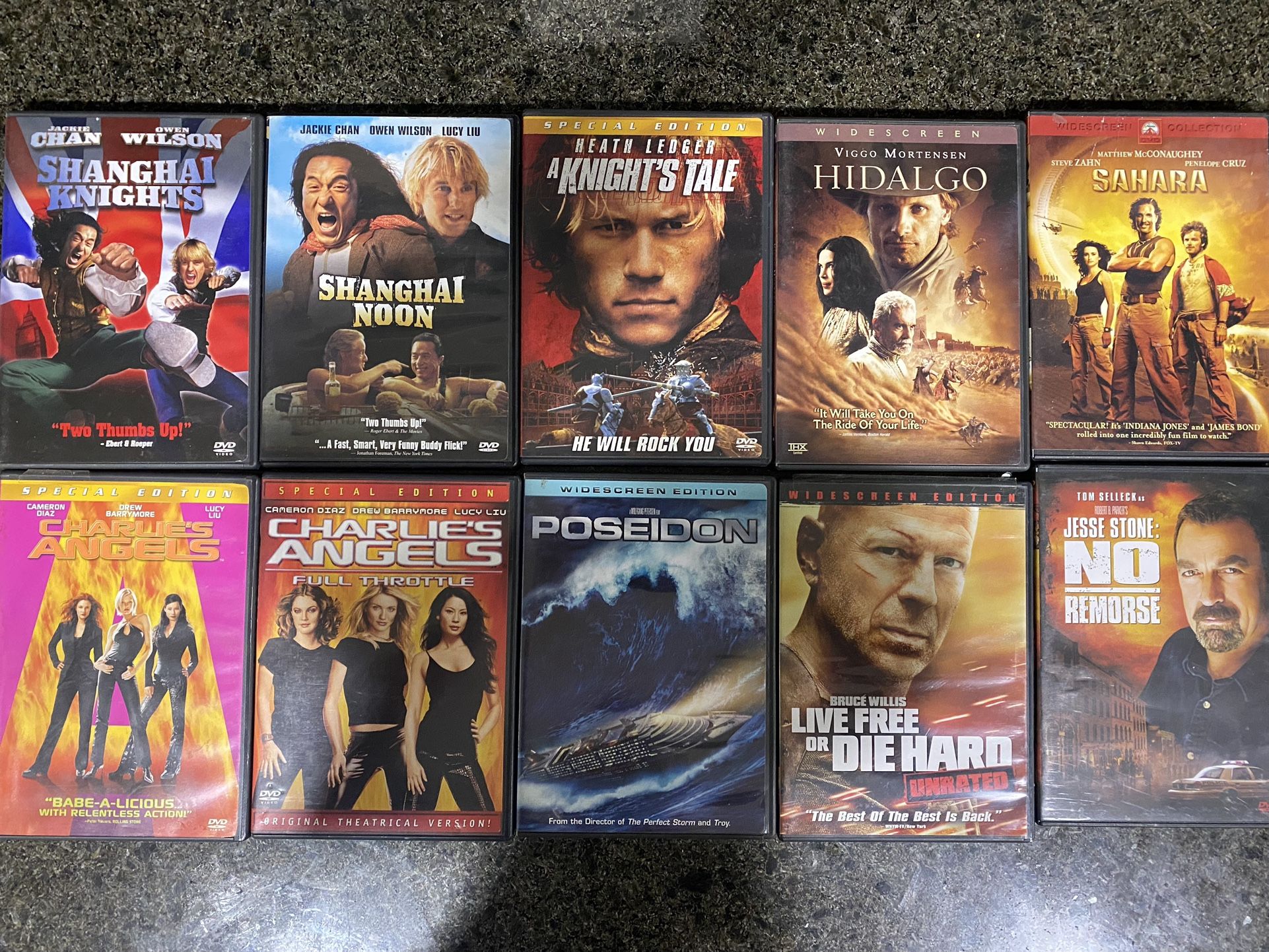 Action (set 2) DVDs