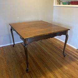 Expanding Wooden Kitchen Table 