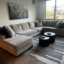 Taupe Sectional