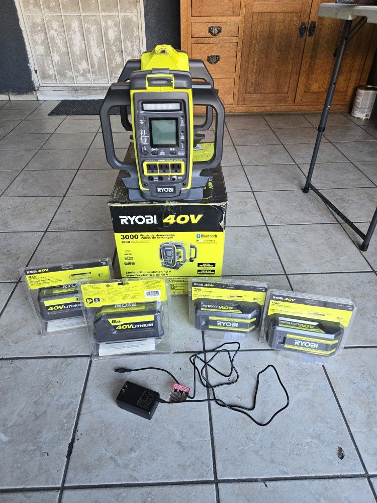 40v Power Station, Inverter Generator, Charger