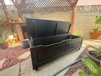 Black Storage bench