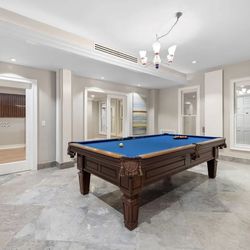 Olhausen Brentwood Pro-Size Pool Table -8 ft-Solid Wood - Delivery