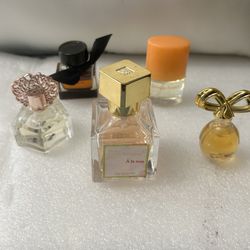All 5 Perfumes
