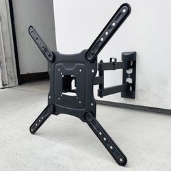 (Brand New) $19 TV Wall Mount for 17-55 Inches, Full Motion Swivel Tilt VESA 400x400mm, Max Weight 66Lbs