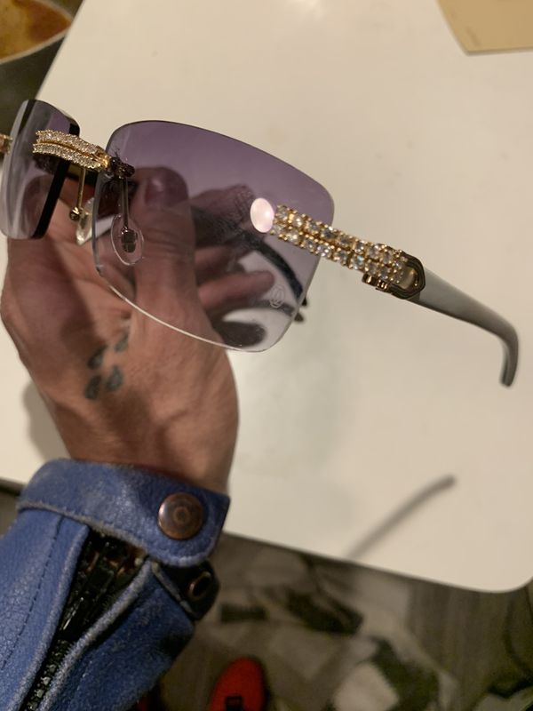 white cartier buffalo horn