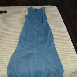Large Jean Dress