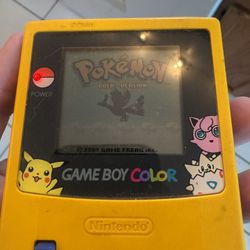 Gameboy Color limited Pokemon Edition