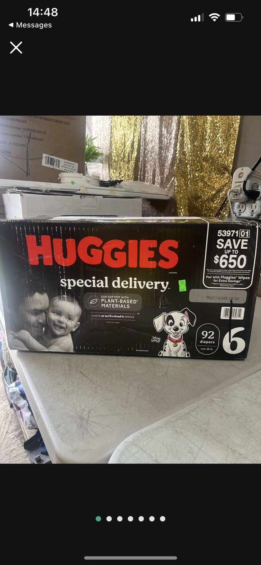 Huggies Size 6 (92 Ct)