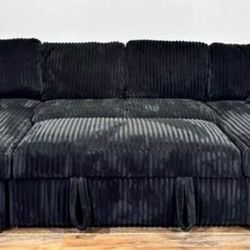 3 Pieces Convertible Sectional Sofa 