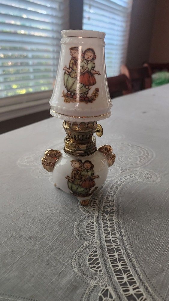Minature Oil Lamp 1960