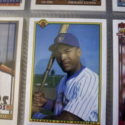 Bowman #391 Gary Sheffield baseball card #baseball #topps #MLB 