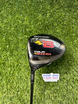 TaylorMade Tour Burner Driver 10.5 Loft Reax Stiff Flex GP Grip LH