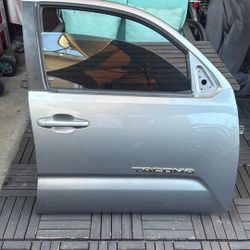 Toyota Tacoma 2016-2023 Silver Pass Front Door 
