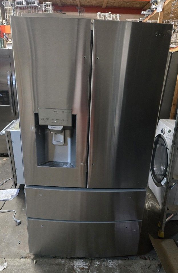 LG 28 Cubic Refrigerator *stainless