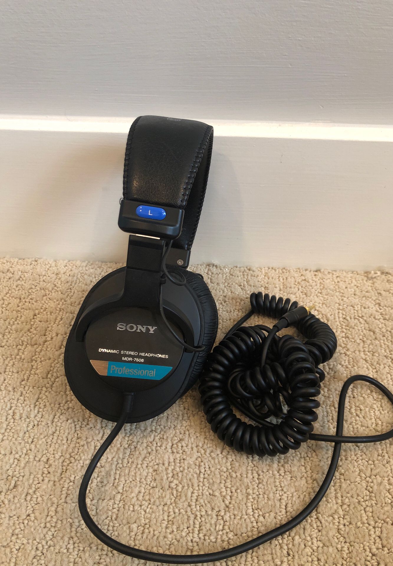 Sony Professional Headphones (MDR-7506)