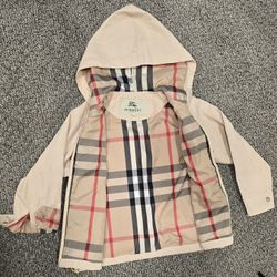 BURBERRY London toddlers lightweight coat