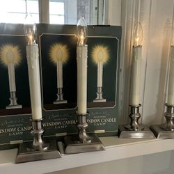 Restoration Hardware Window Candles Set of 4