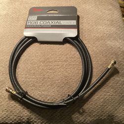 6ft RG6 Coaxial Cable Indoor / Outdoor