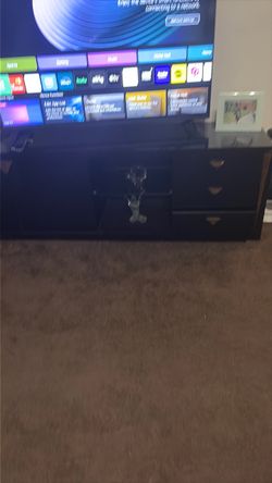 Wooden TV stand