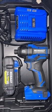 Kobalt 24 volt xtr brushless impact driver