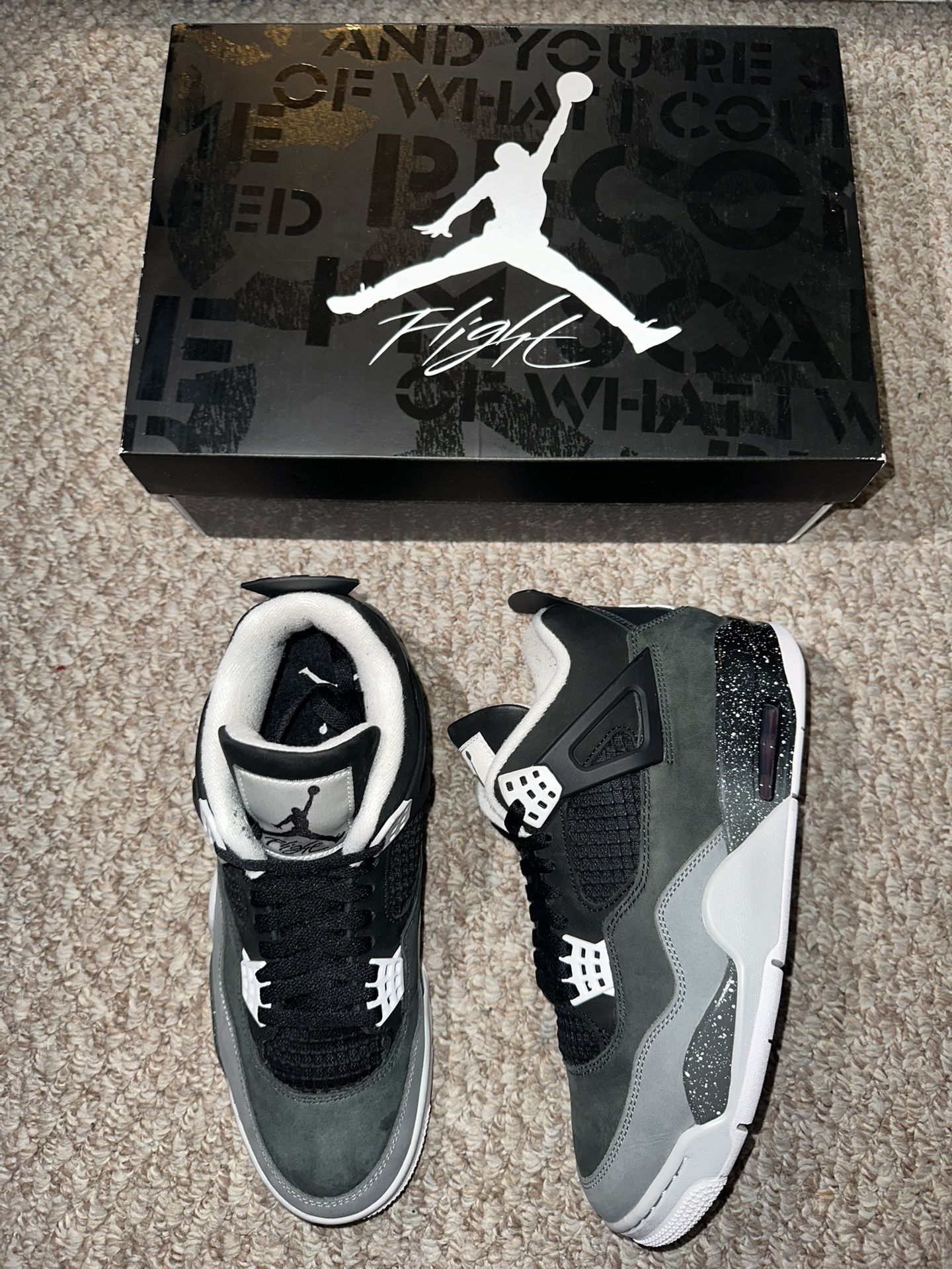 Nike Jordan 4 Og “Fear” Size 9 (Worn 2x)💯