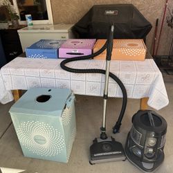 Rainbow E2 Type 12 Black Complete Cleaning System, Vacuum Cleaner Open Box