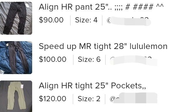 NWT Lululemon Leggings