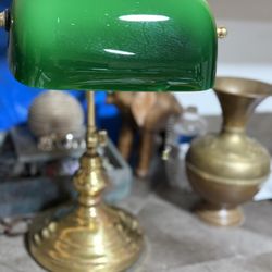 Vintage Bankers Lamp