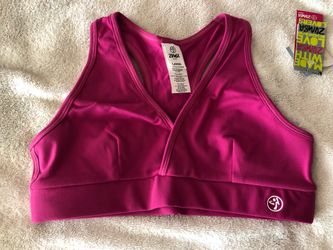 Zumba Bliss V-Bra Top, Size L
