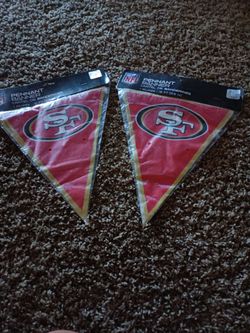 Pennant banners 12 feet 10.00 each