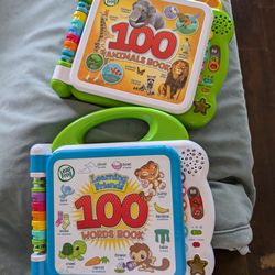 Leapfrog 100 animals and 100 words interactive electronic learning book